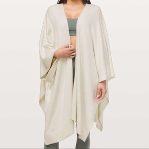 Lululemon Sweater Poncho, one size, NWOT